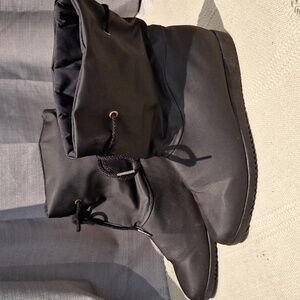 Vintage Cougar Rain/weather Boots With Drawstring Closure Size 9N